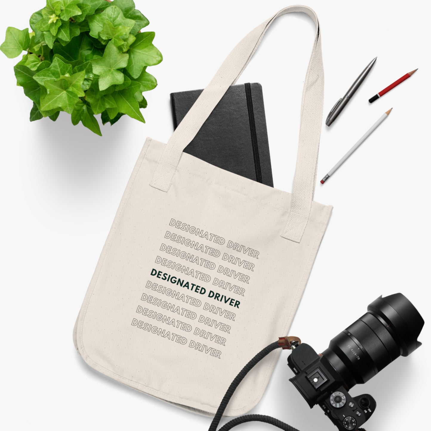 Designated Driver Canvas Tote