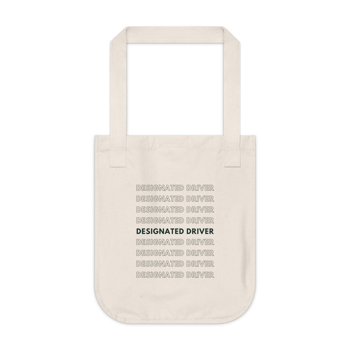 Designated Driver Canvas Tote